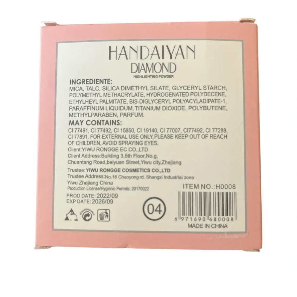 Handaiyan Diamond Highlighter Powder - Picture 2 of 7